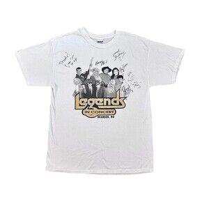 Vintage Legends In Concert Elvis Presley Dolly Parton Blues Brothers T Shirt